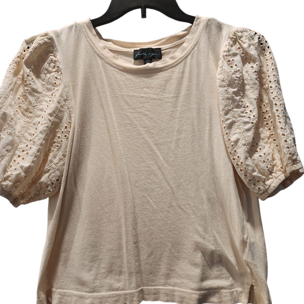 Elegant Cream Puff Sleeve Blouse